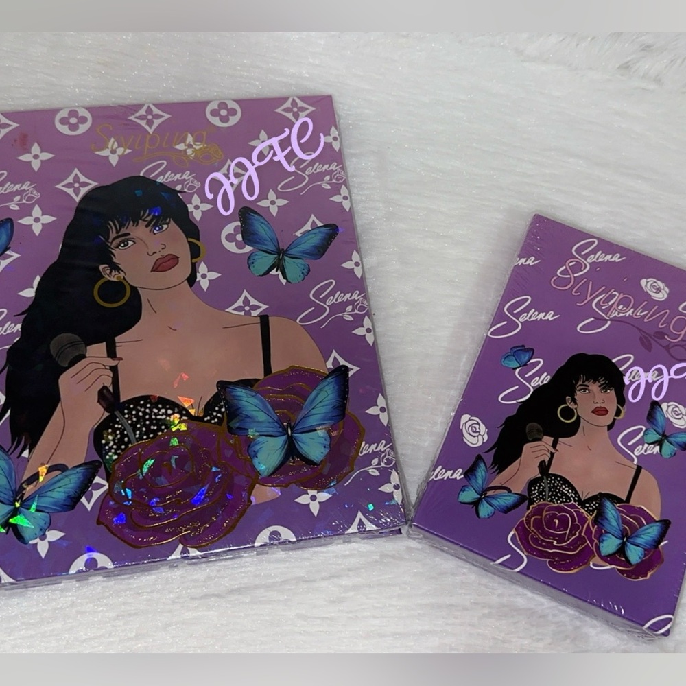 Selena  Makeup Palette with lipgloss combo 🦋